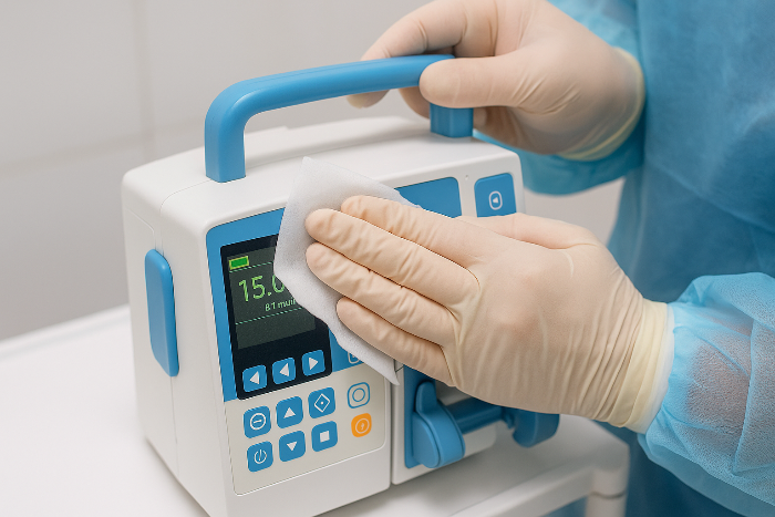 manipulation des pompes